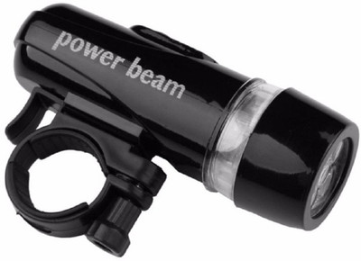 Star Bicycle 5 LED Power Beam LED Front Light(Black, Silver)