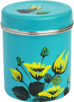 

LazyBrats Stainless Steel Blue Container / Utility Box With Vibrant Sunflower Design 1 Containers Lunch Box(250 ml), Multicolor