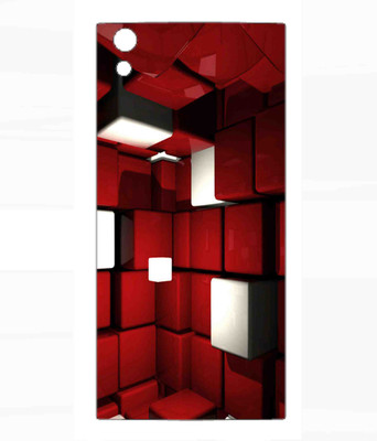 Snooky Panasonic Eluga Turbo Mobile Skin(Red)