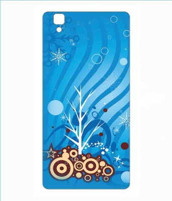 Snooky Oppo R7 Mobile Skin(Blue)