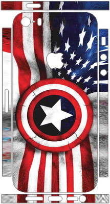Snooky Apple iPhone 5S Mobile Skin(White)