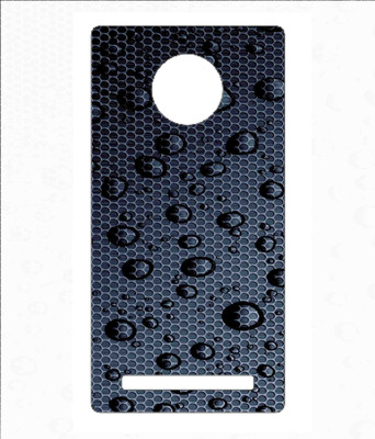 Snooky Micromax Yu Yuphoria Mobile Skin(Grey)
