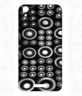 Snooky Lava Iris X1 Atom S Mobile Skin(Black)