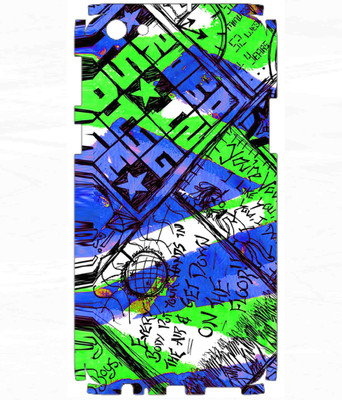 Snooky Oppo F3 plus Mobile Skin(Blue)