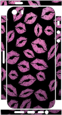 Snooky Apple iPhone 5S Mobile Skin(Black)