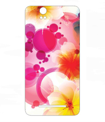 Snooky Lava Iris X1 Grand Mobile Skin(White)