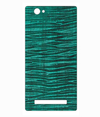 Snooky Lava Iris X 17 Mobile Skin(Green)