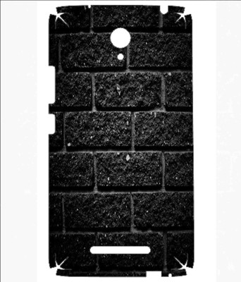 Snooky Micromax Canvas 6 Pro E484 Mobile Skin(Black)