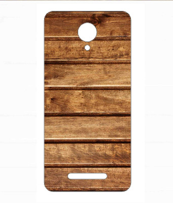 Snooky Lava Iris X1 Selfie Mobile Skin(Brown)