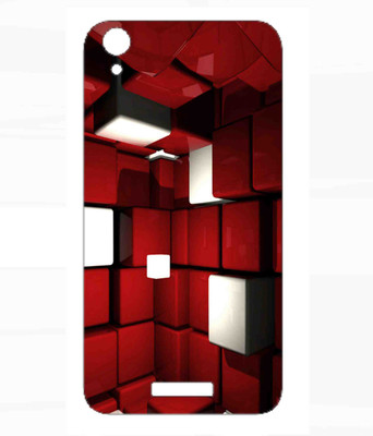 Snooky Lava Iris X1 Atom S Mobile Skin(Red)