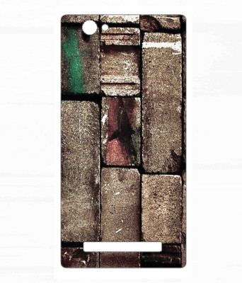 Snooky Lava Iris X 17 Mobile Skin(Grey)