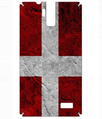 Snooky Karbonn A6 Turbo Mobile Skin(Red)