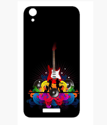 Snooky Lava Iris X1 Mini Mobile Skin(Black)