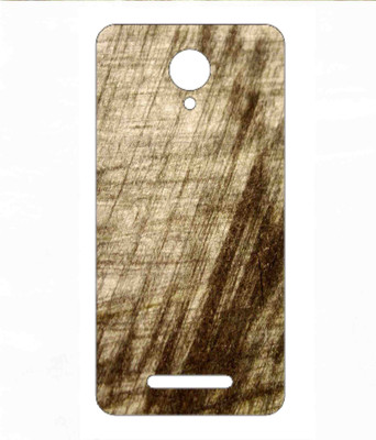 Snooky Lava Iris X1 Selfie Mobile Skin(Brown)
