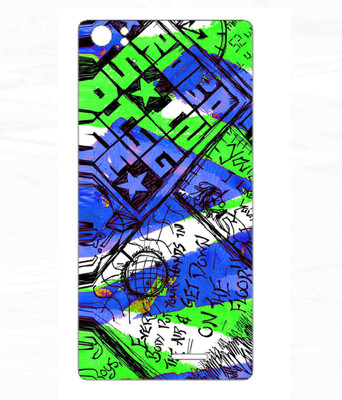 Snooky Lava Iris Icon Mobile Skin(Blue)
