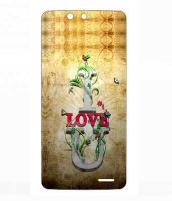 Snooky Panasonic Eluga U Mobile Skin(Brown)