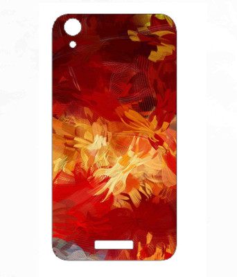 Snooky Lava Iris X1 Mini Mobile Skin(Red)