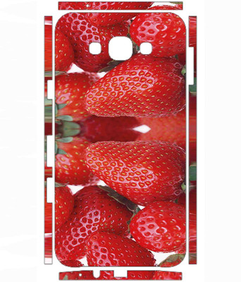 Snooky SAMSUNG Galaxy E7 Mobile Skin(Red)