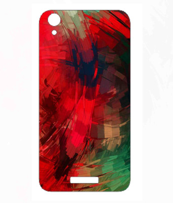 Snooky Lava Iris X1 Atom Mobile Skin(Red)