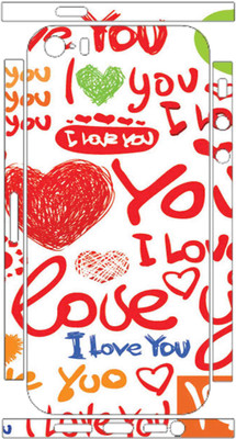 Snooky Apple iPhone 5S Mobile Skin(White)