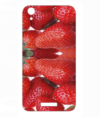Snooky Lava Iris X1 Atom S Mobile Skin(Red)