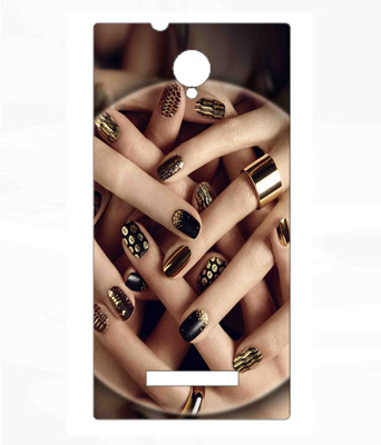 Snooky Panasonic Eluga L Mobile Skin(Brown)