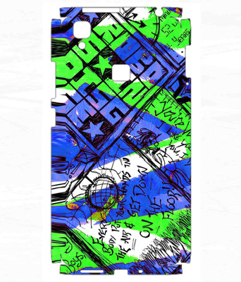 Snooky VIVO V3 Mobile Skin(Blue)