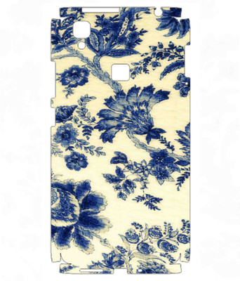 Snooky VIVO V3 Mobile Skin(Blue)