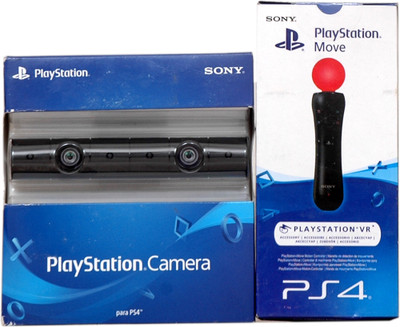 

Sony Ps4 Move and Camera Bundle Motion Controller(Black, For PS4)