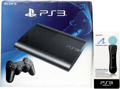 

Sony Ps3 Console 12 GB with Move Motion Controller(Black, For PS3)