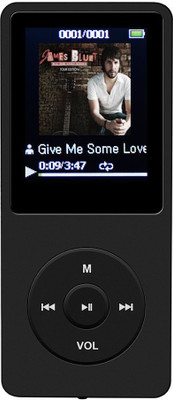 

AGPtEK MP3 Player with Micro SD Card Slot(Black)