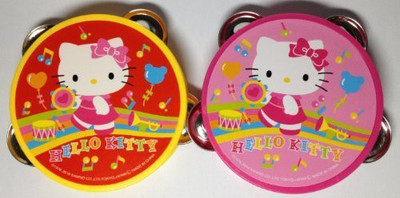 

Sanrio Hello Kitty Toy Tambourine(Yellow, Pink)