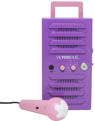 

Karaoke System Victorious Portable Karaoke(Purple, Pink)
