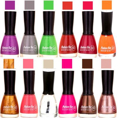 

Fashion Bar Purple,Grey,Perrot green,Rich Brown,Mazanta,Orange,Golden,Neon Pink,Transperent,Fuchsia Pink,Dark Brown,Pearl Pink Nail polish Purple,Grey,Perrot green,Rich Brown,Mazanta,Orange,Golden,Neon Pink,Transperent,Fuchsia Pink,Dark Brown,Pearl Pink(P