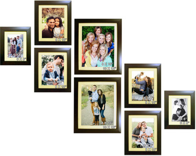 

Allure Acrylic Photo Frame(Brown, 8 Photos)