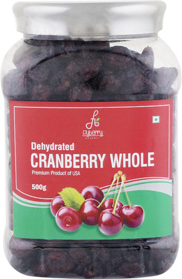

Flyberry Gourmet Dehydrated Whole Cranberry 500 g Cranberries(500 g, Plastic Bottle)