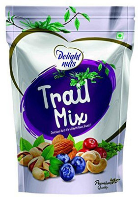 

Delight Nuts Trail Mix, 200gm Cashews, Cranberries, Almonds, Pistachios(200 g, Pouch)
