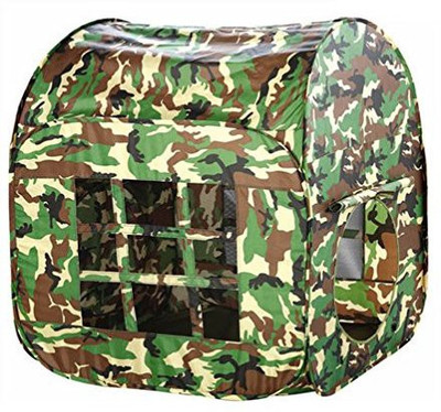 

Mallya Army Camouflage Children Game Play House Great for Indoor and Outdoor Tents(Multicolor)