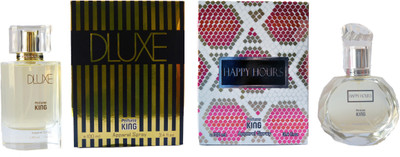 

Perfume King Dluxe and Happy Hours Combo Perfume Eau de Parfum - 200 ml(For Men & Women)