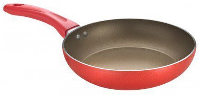 

Prestige Omega Gold Series Fry Fry Pan 22 cm diameter(Aluminium, Non-stick, Induction Bottom), Multicolor
