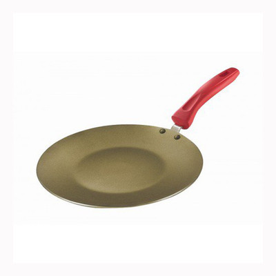 

Prestige Omega Gold Series Concave Tawa 25 cm diameter(Aluminium, Non-stick, Induction Bottom), Multicolor