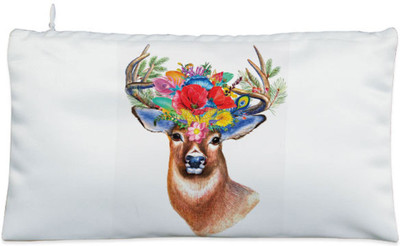 

right Cosmetic Pouch Pouch(White)
