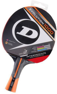 

Dunlop Evolution 1000 Multicolor Table Tennis Racquet(200 g)