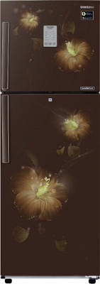 

Samsung 253 L Frost Free Double Door 3 Star Refrigerator(Rose Mallow Brown, RT28M3983D3/HL)
