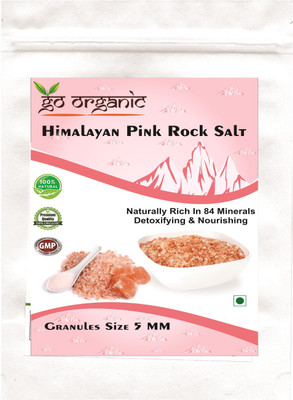 

Go Organic Himalayan pink salt for mineral bath 1 Kg(1000 g)