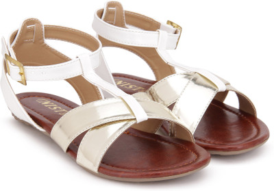 

Gnist Women Gold-White Flats