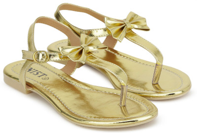

Gnist Women Gold Flats