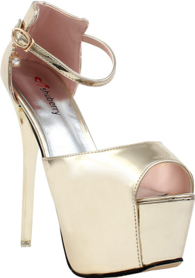 

Shuberry Women Gold Heels