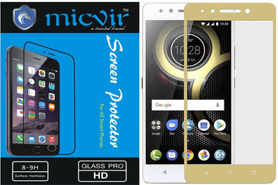 Micvir Tempered Glass Guard for Lenovo K8 Plus(Pack of 1)