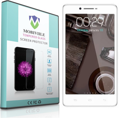 MOBIVIILE Tempered Glass Guard for Micromax Canvas Doodle 3 A102(Pack of 1)